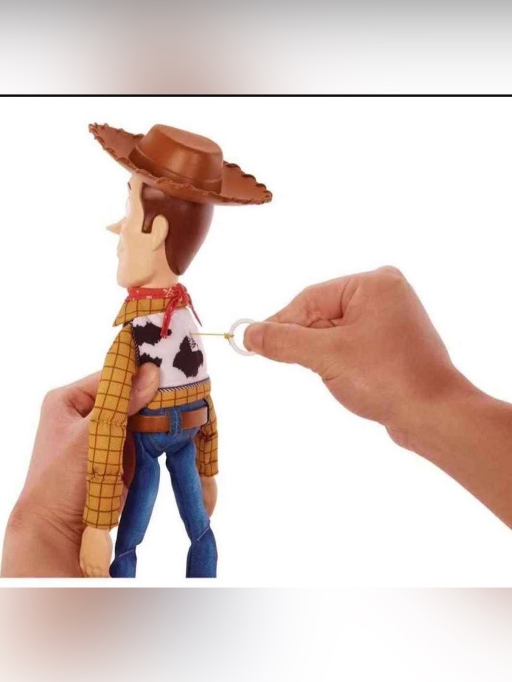 Disney Toy Story Roundup Fun Woody Doll 30+ Phrases Iconic Western Outfit - Picture 3 of 6